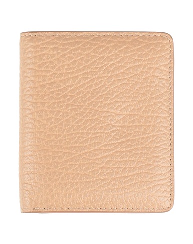MAISON MARGIELA Wallet Sand 100% Cow leather
