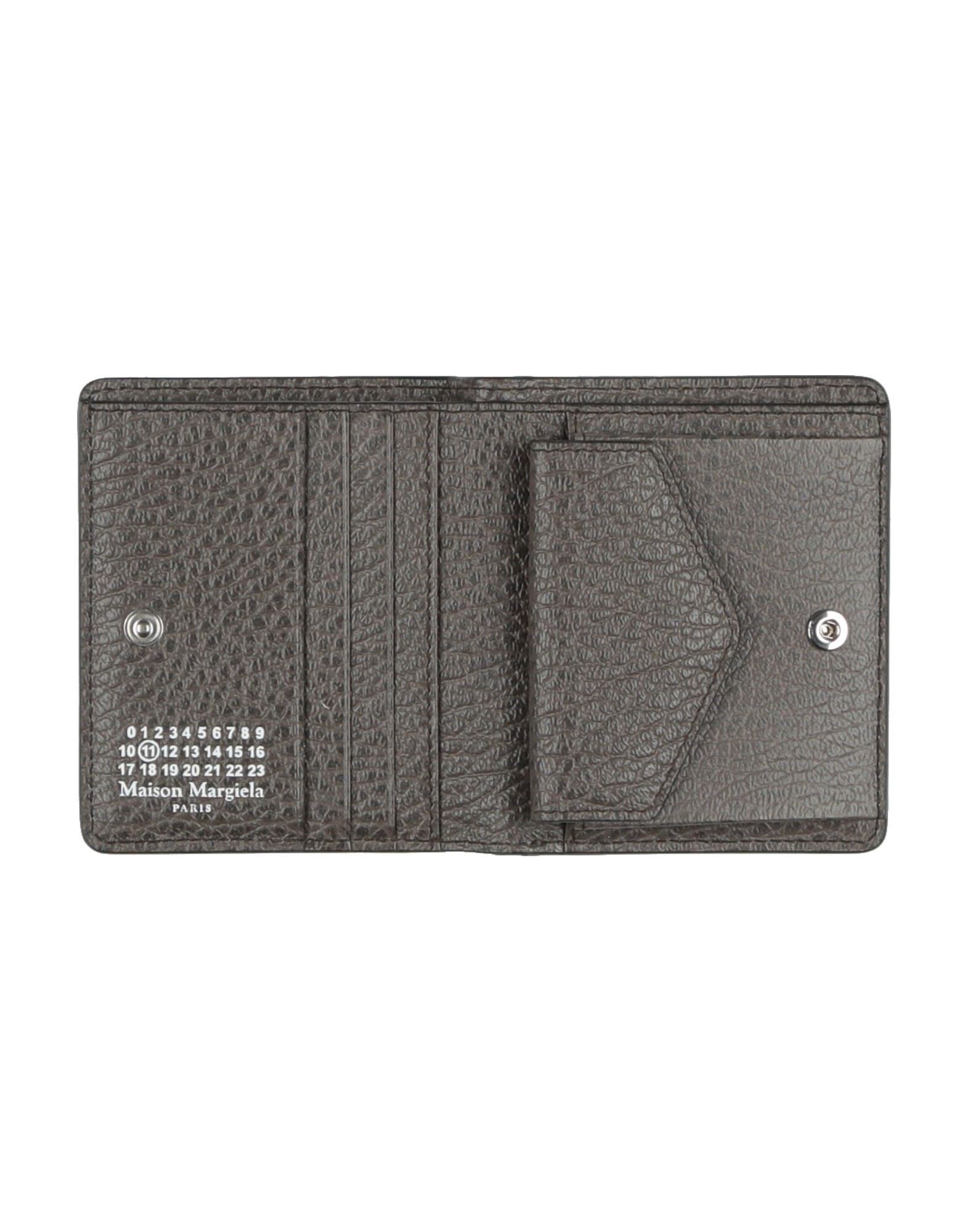 MAISON MARGIELA レザー小物 | 財布 グレー メンズ | YOOX