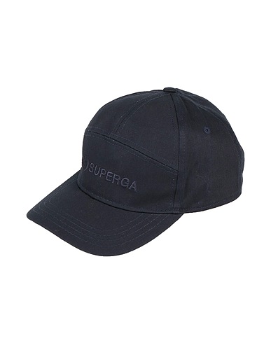 SUPERGA Hat Midnight blue 100% Cotton