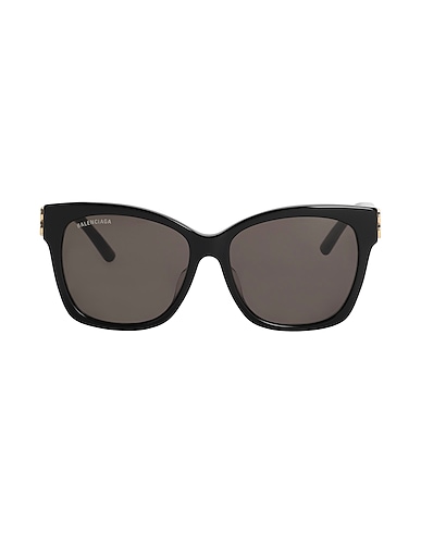 BALENCIAGA Sunglasses BB0102SA-001 57 Sunglass WOMAN ACETATE
 Black Acetate