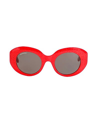 BALENCIAGA Sunglasses BB0235S-003 52 Sunglass WOMAN ACETATE
 Red Acetate