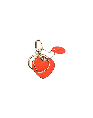 FURLA Portachiavi VENUS KEYRING HEART
 Arancione 70% Pelle, 30% Metallo