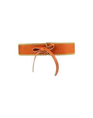 FORTE_FORTE Belts Tan 100% Soft Leather