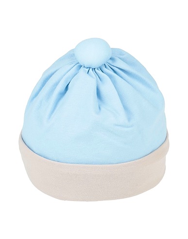ALETTA Hat Sky blue 96% Cotton, 4% Elastane