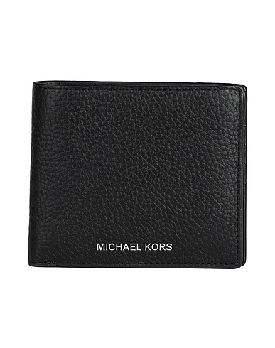 MICHAEL KORS MENS Wallet Black 100% Bovine leather