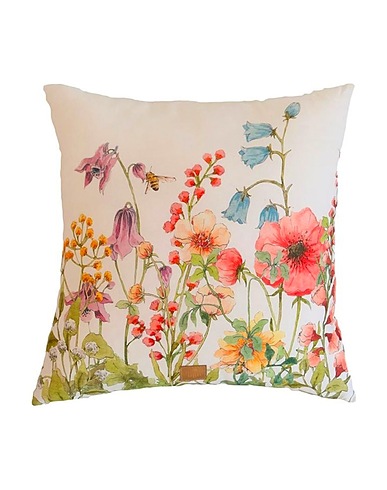 MOI MILI Baby cushion Wildflowers Pillow Multicoloured 100% Cotton