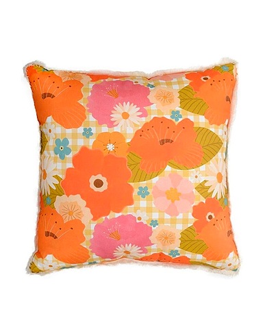 MOI MILI Baby cushion Picnic with flowers Pillow Multicoloured 100% Cotton