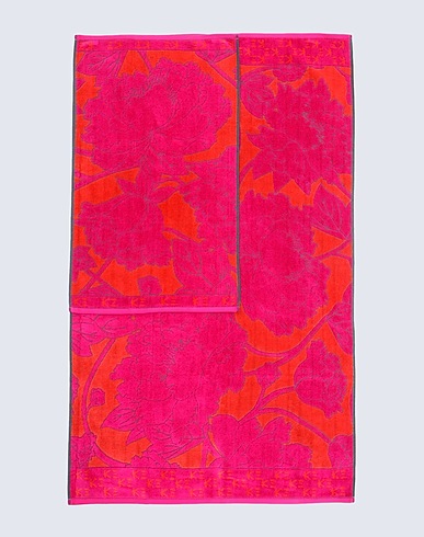 K3 by KENZO TAKADA Λευκά Είδη Μπάνιου SHAKUYAKU TOWEL SET OF 2 
 Φούξια 100% Βαμβάκι