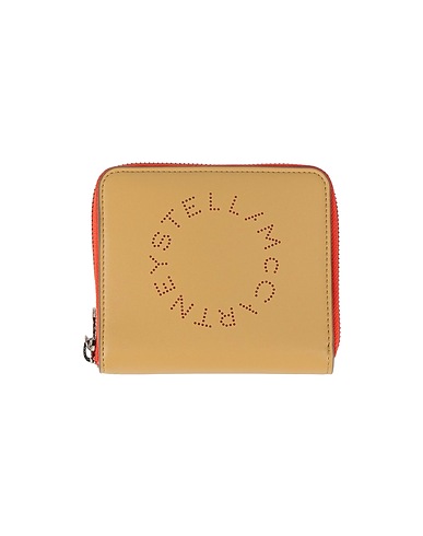STELLA McCARTNEY Portafoglio Sabbia Fibre tessili