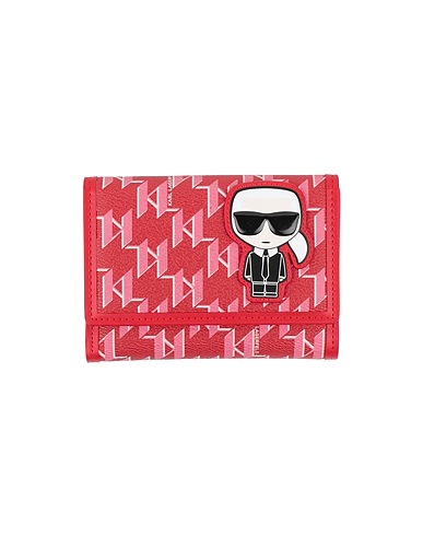 KARL LAGERFELD Portafoglio Rosso 100% Poliuretano