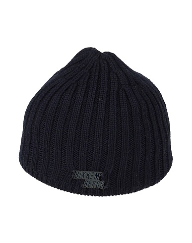 BIKKEMBERGS Hat Black 50% Merino Wool, 50% Acrylic