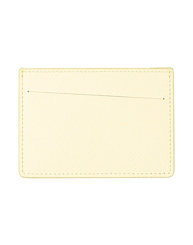 MAISON MARGIELA Document holder Yellow Soft Leather