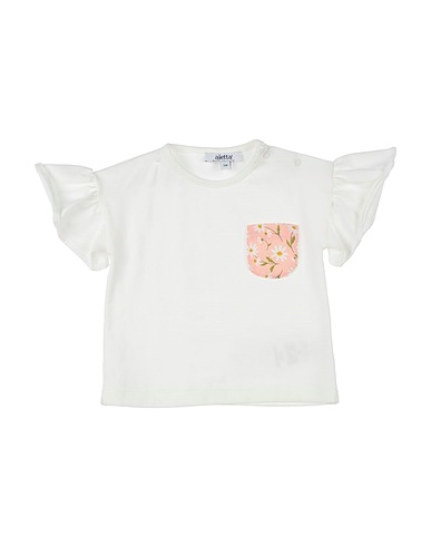 ALETTA T-shirt White 96% Cotton, 4% Elastane