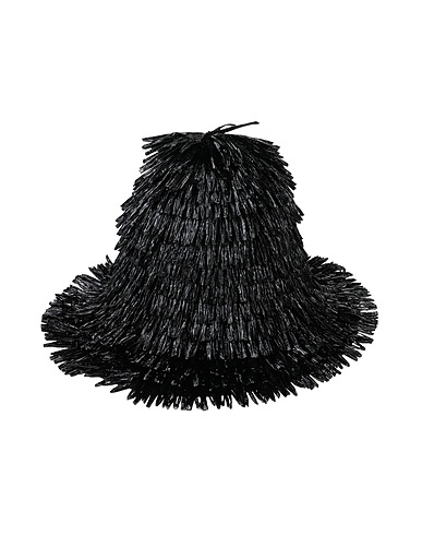 ERIKA CAVALLINI Hat Black 100% Polyester
