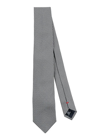 FIORIO Ties and bow ties Light grey 100% Silk