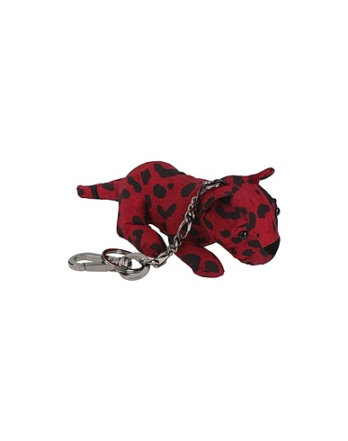 DOLCE&GABBANA キーホルダー レッド 紡績繊維