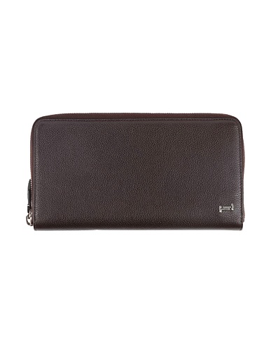 TOD'S Wallet Dark brown Soft Leather