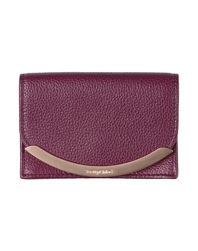 SEE BY CHLOÉ Wallet Plum 100% Bovine leather