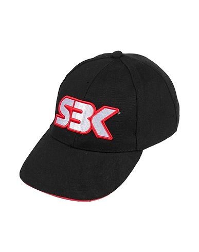 SUPERBIKE Cappello Nero 100% Cotone