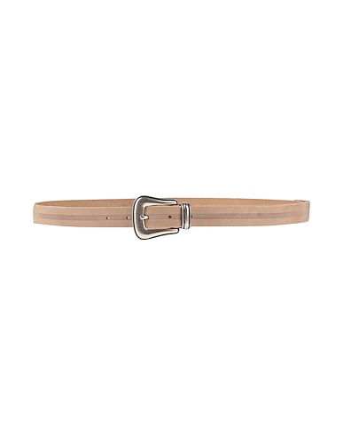 ELEVENTY Regular belt Sand Soft Leather