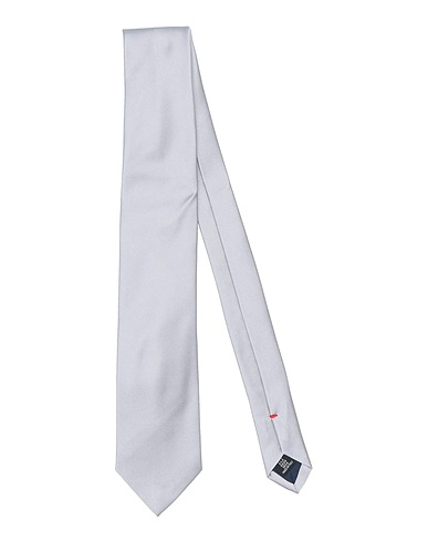 FIORIO Ties and bow ties Grey 100% Silk