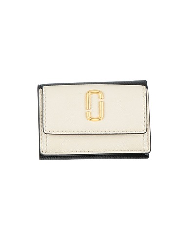 MARC JACOBS Wallet Ivory Textile fibers