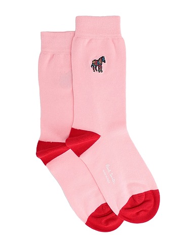 PAUL SMITH Calze e Calzini Rosa 80% Cotone, 18% Nylon, 2% Elastan