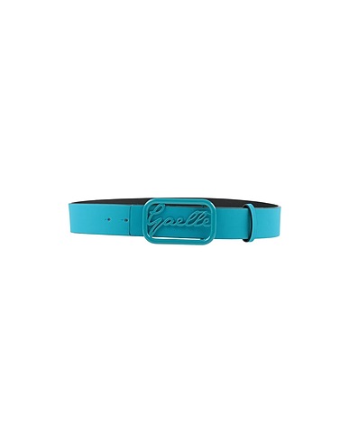 GAëLLE Paris Regular belt Turquoise 100% Polyurethane