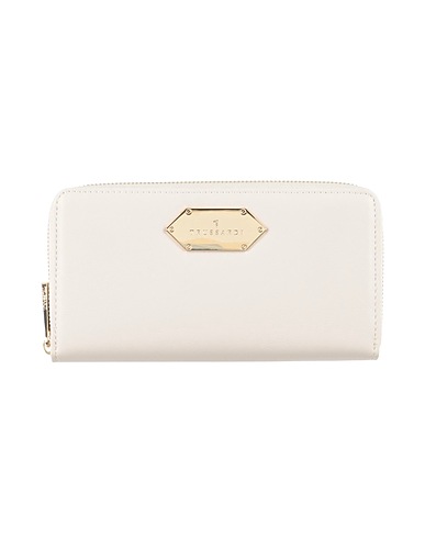 TRUSSARDI Wallet Off white 100% Polyester