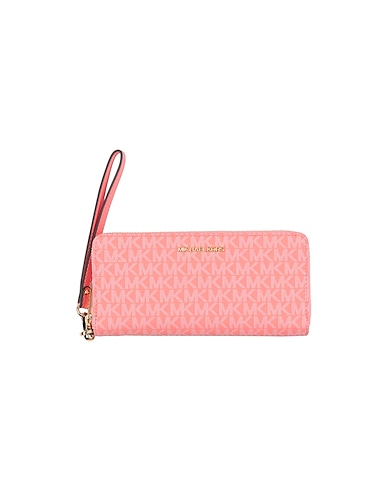 MICHAEL MICHAEL KORS Wallet Salmon pink Soft Leather