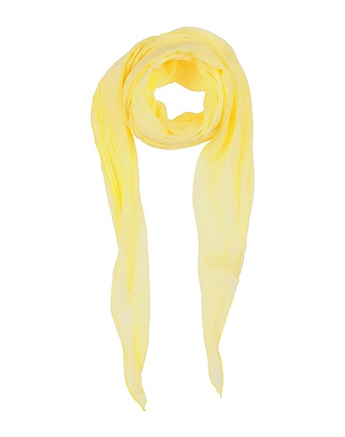 ELSY Scarves and foulards Yellow 80% Viscose, 20% Silk