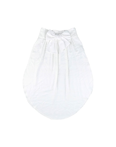 DOUUOD Belt White 83% Viscose, 17% Cotton
