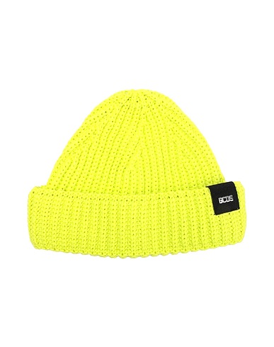 GCDS Hat Pastel yellow 74% Cotton, 26% Polyamide