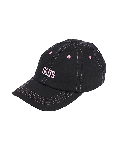 GCDS Cappello Nero 100% Cotone
