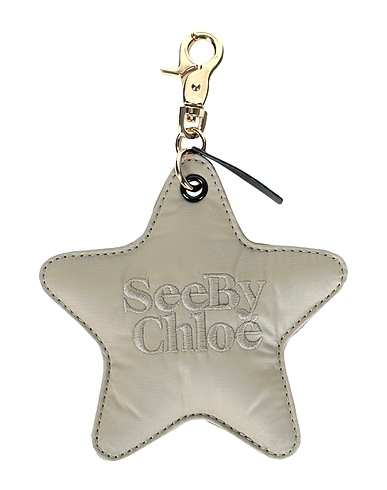 SEE BY CHLOÉ Key ring Sage green 100% Polyester
