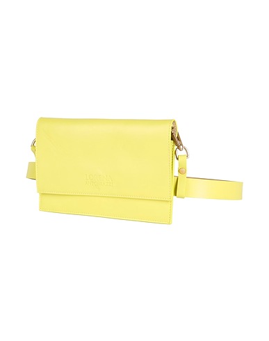 LORENA ANTONIAZZI Belt Bags Lime green 100% Bovine leather