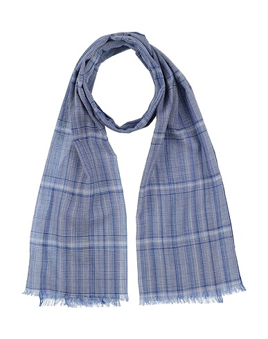 FIORIO Sciarpe e foulard Blu 100% Cotone