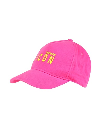 DSQUARED2 Cappello Fucsia 100% Cotone