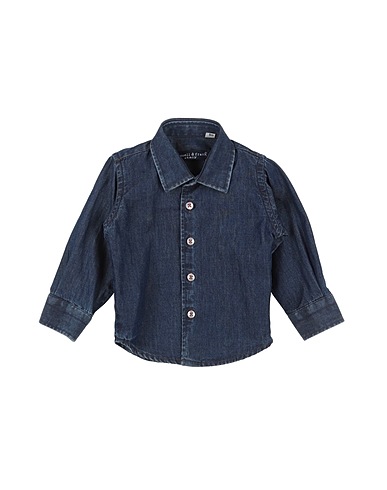MANUELL & FRANK Denim shirt Blue 100% Cotton