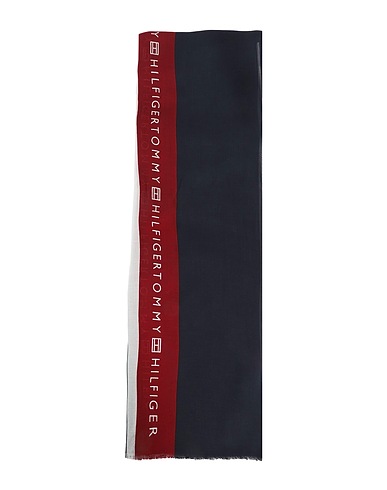 TOMMY HILFIGER Sciarpe e foulard Blu notte 100% Modal