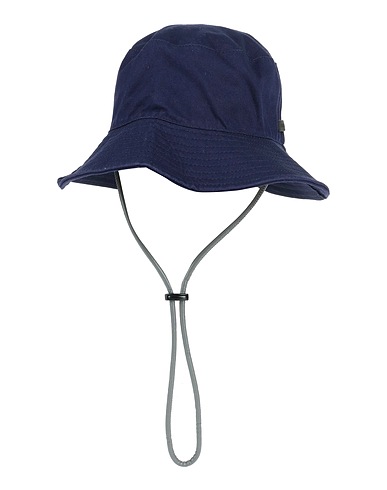 EMPORIO ARMANI Hat Midnight blue 100% Cotton
