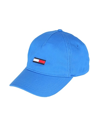 TOMMY JEANS Hat Azure 100% Cotton