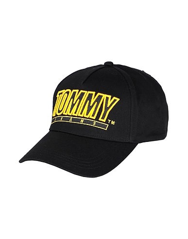 TOMMY JEANS Cappello Nero 100% Cotone
