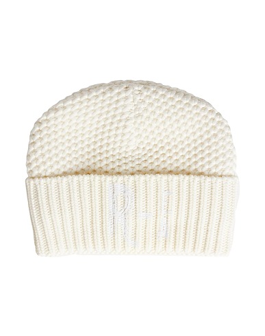 EMPORIO ARMANI Hat Ivory 55% Cotton, 45% Polyamide