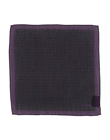 CORNELIANI Scarves and foulards Purple 89% Wool, 11% Silk