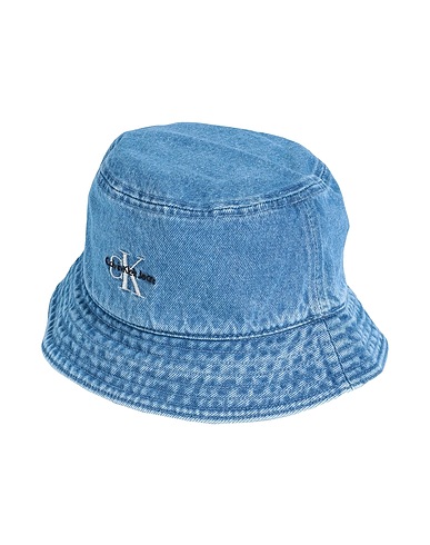 CALVIN KLEIN JEANS Hat Blue 100% Cotton