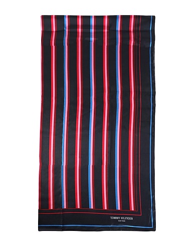 TOMMY HILFIGER Sciarpe e foulard Nero 100% Poliestere