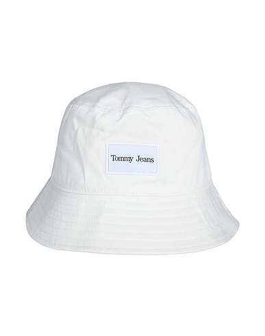 TOMMY JEANS Cappello Off white 100% Cotone