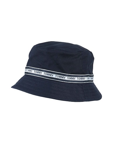 TOMMY HILFIGER Cappello Blu notte 100% Cotone
