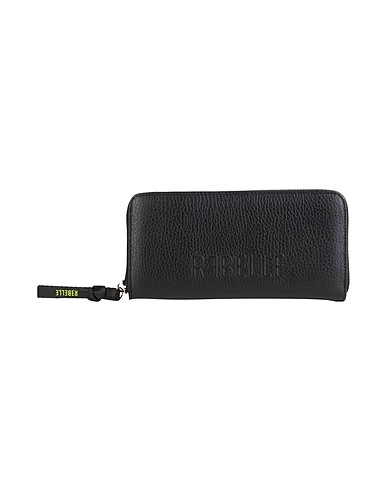 RƎBELLE Wallet Black Leather